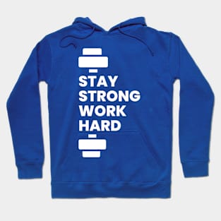 Gym motivational quote typography design Hoodie